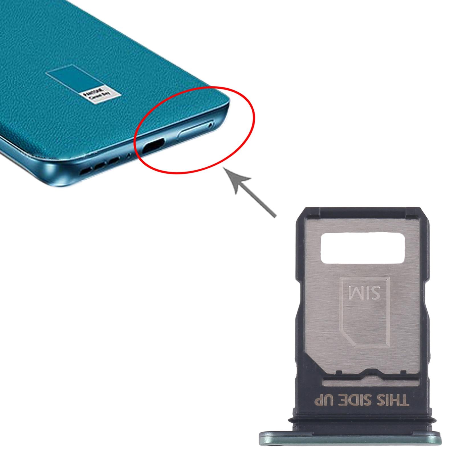 For Motorola Edge 40 Neo XT2307-1 10pcs SIM Card Tray  Green