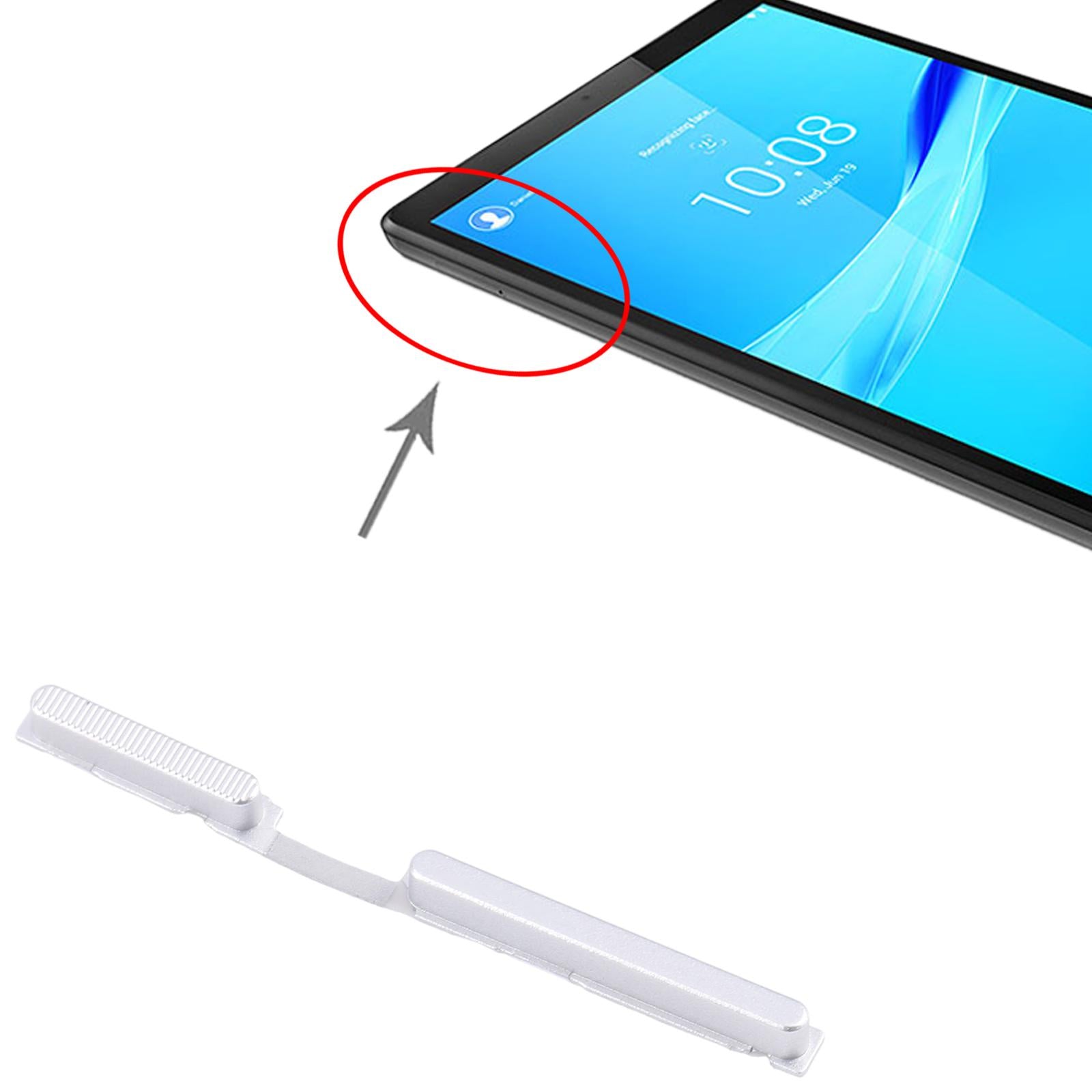 For Lenovo Tab M8 FHD TB-8705 Power Button and Volume Control Button  Silver