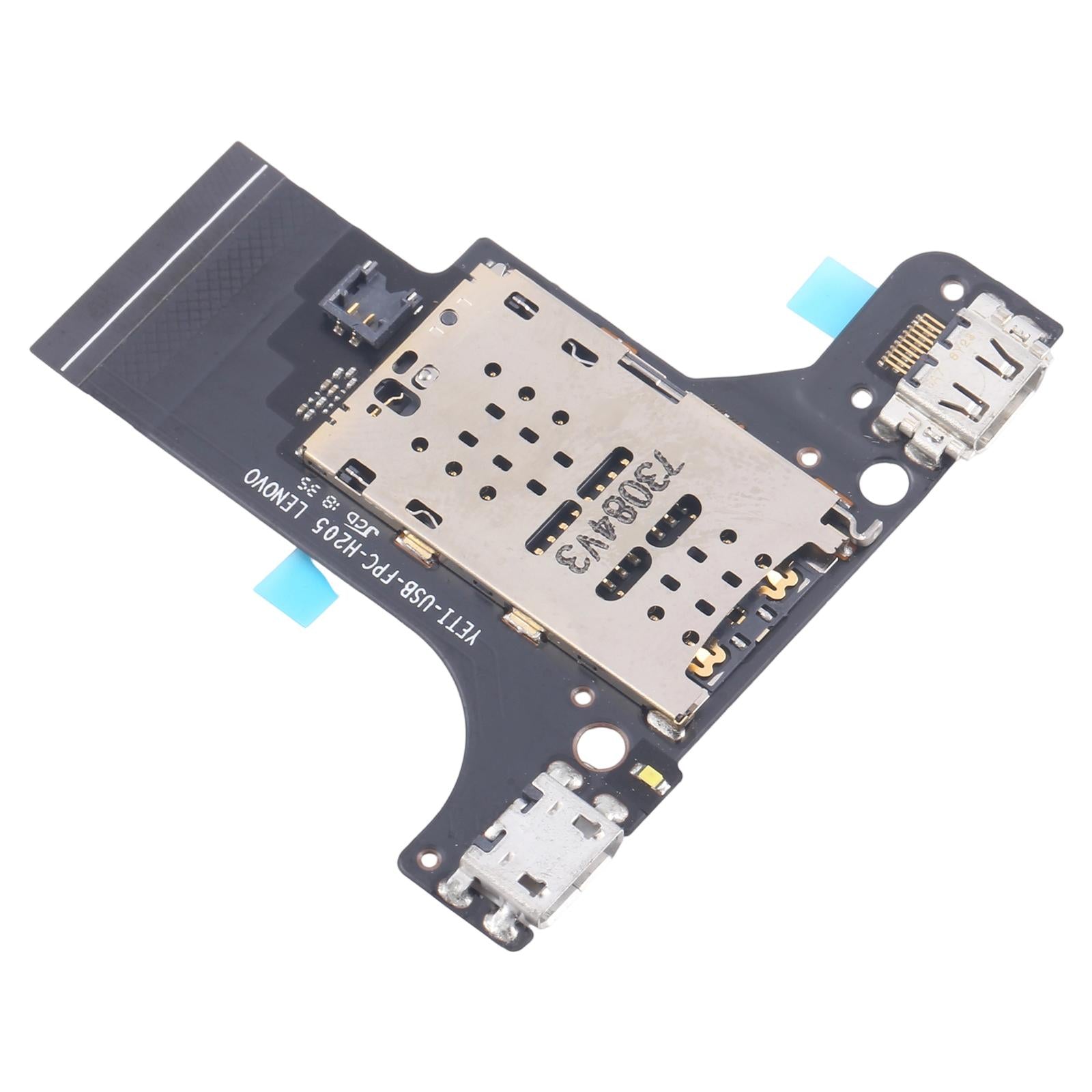 For Lenovo Yoga Book YB1-X90F/X90L/X91F Charging Port Board With SIM Card Holder Socket