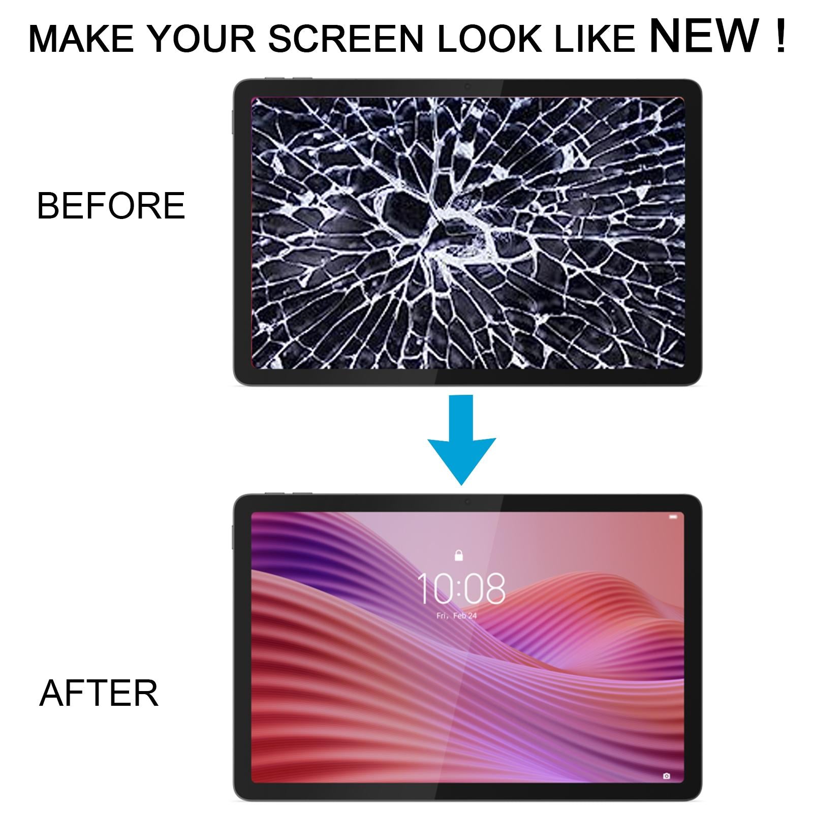 For Lenovo Tab 10.1 inch 2025 TB311FU TB311XU LCD Screen with Digitizer Full Assembly