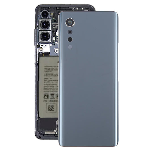 For LG Velvet 5G US Version Back Cover Black