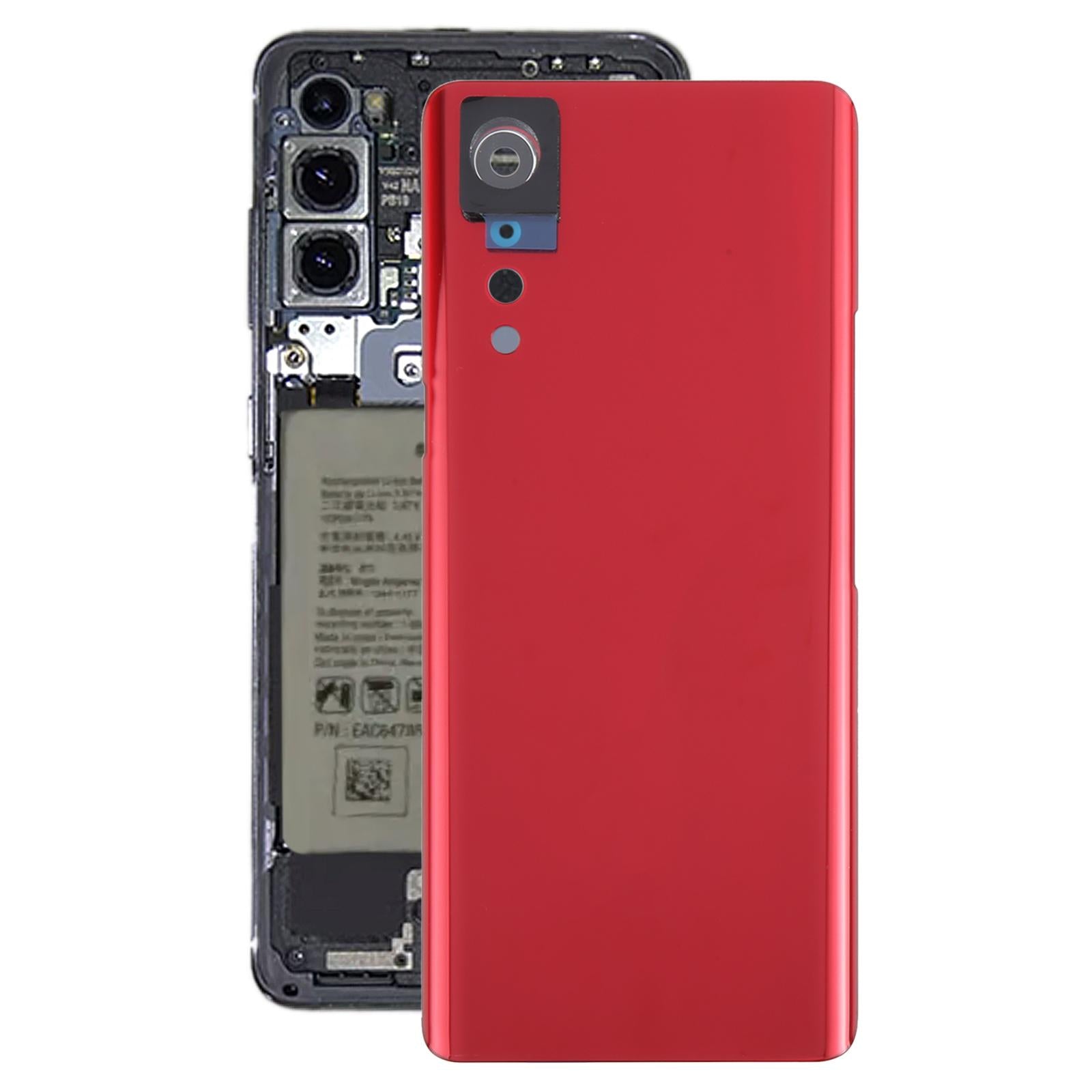 For LG Velvet 5G US Version Back Cover Red