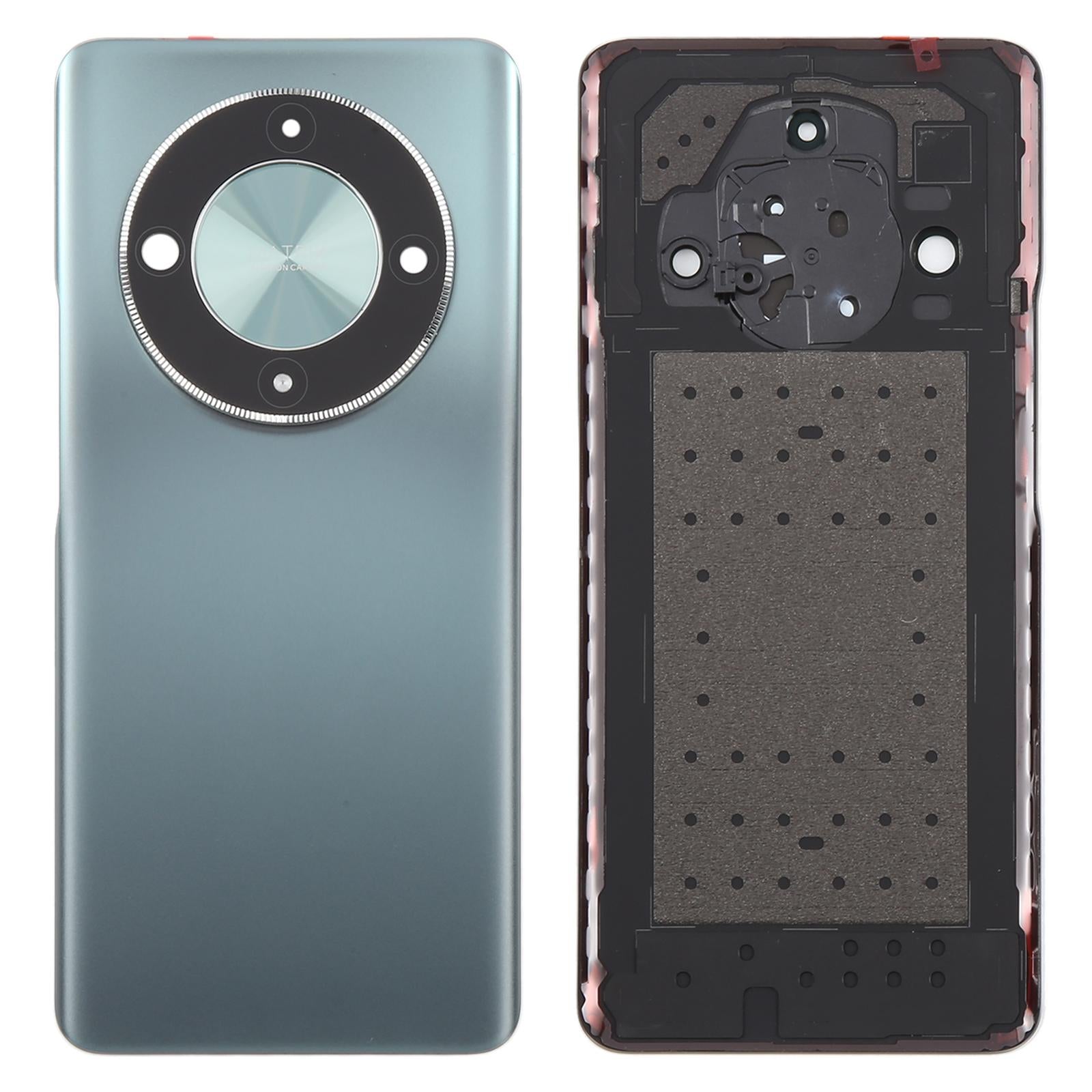 For Honor X9b Back Cover with Camera Lens Cover Green