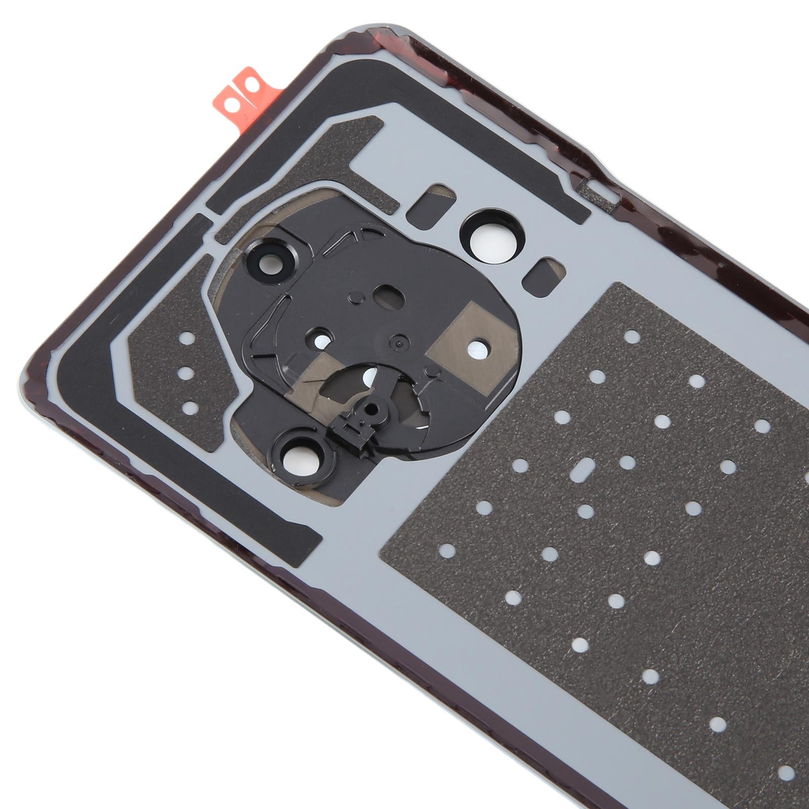 For Honor X9b Back Cover with Camera Lens Cover Silver