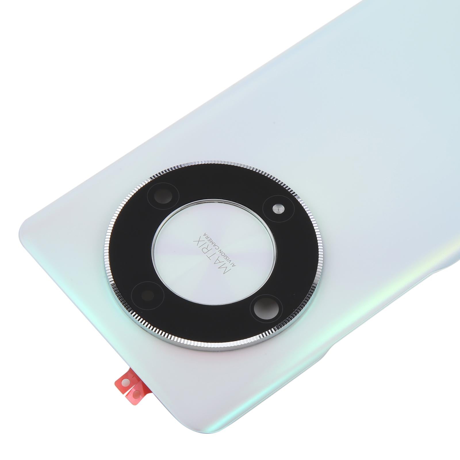 For Honor X9b Back Cover with Camera Lens Cover Silver