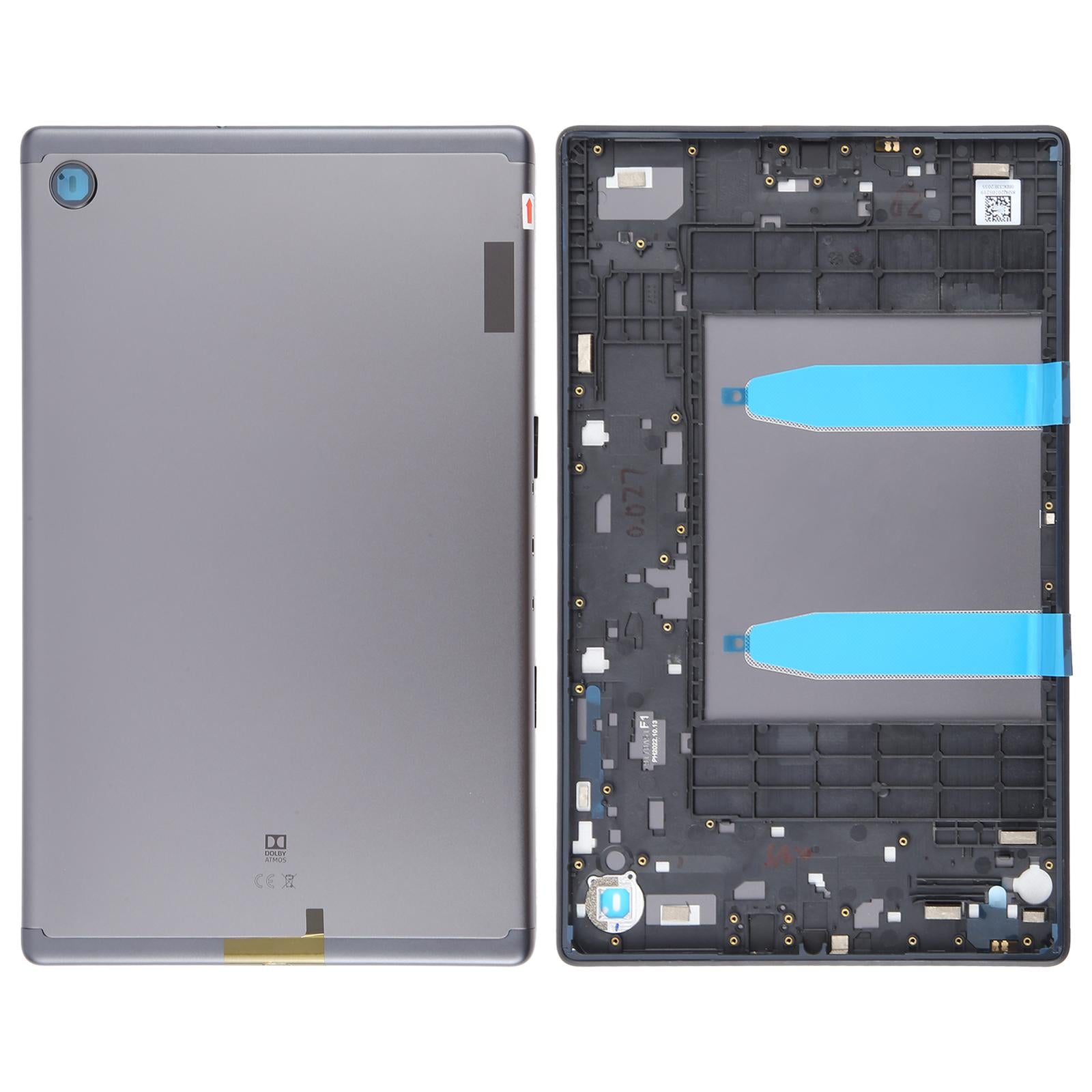For Lenovo Smart Tab M10 HD 2nd Gen TB-X306X TB-X306F TB-X306 Battery Back Cover Gray
