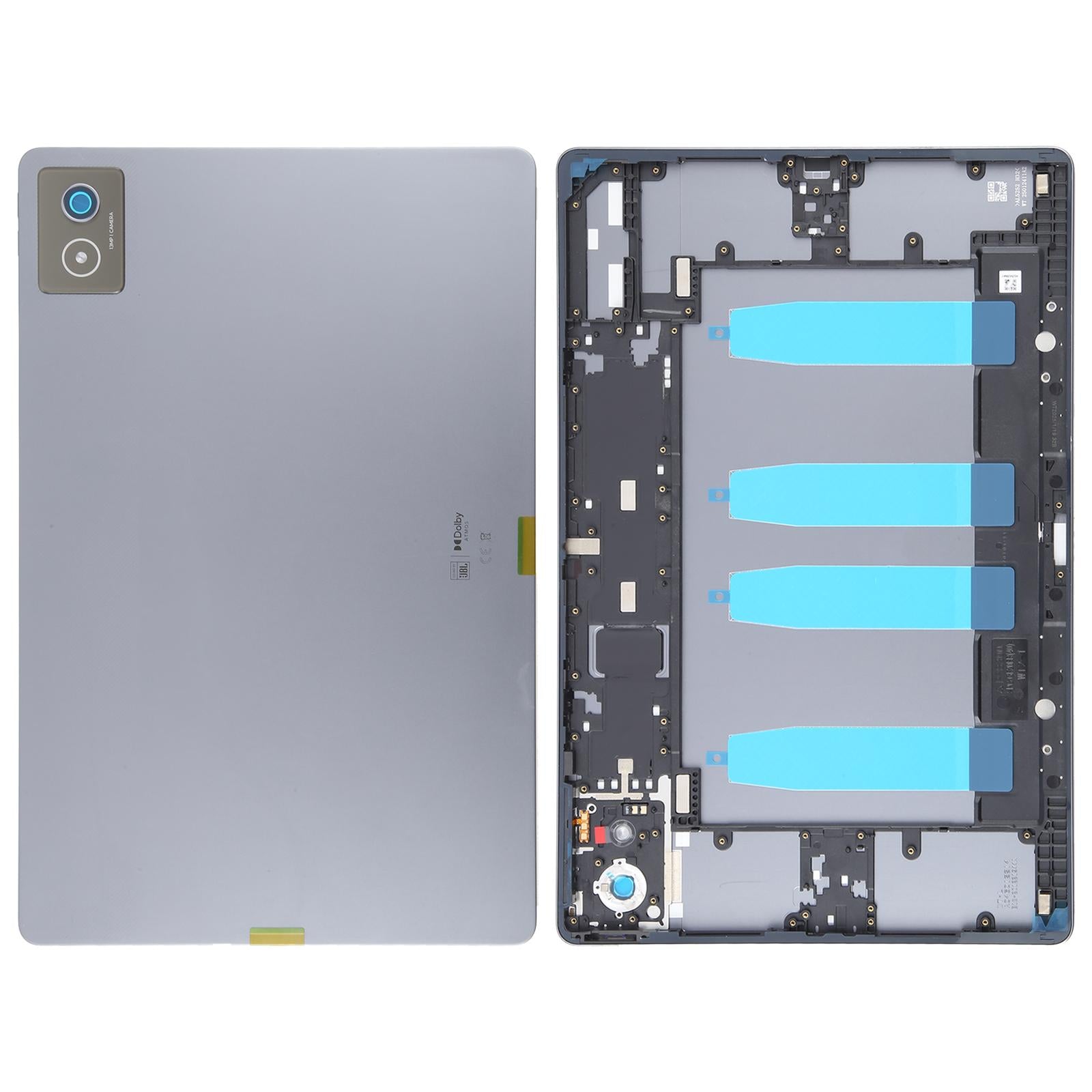 For Lenovo Xiaoxin Pad Pro 12.7 inch 2024 TB375FC Battery Back Cover Gray