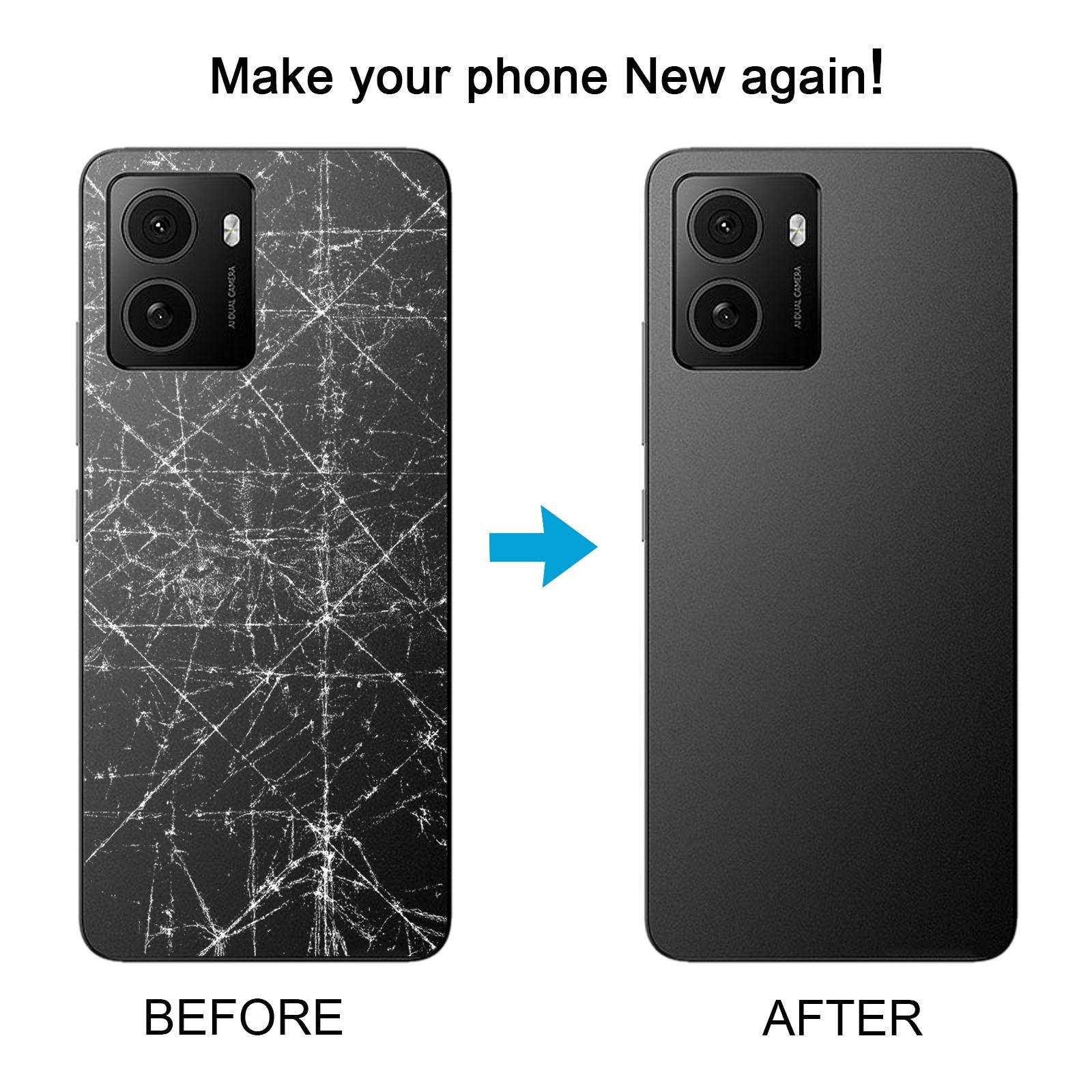 For HMD Pulse Back Cover Black