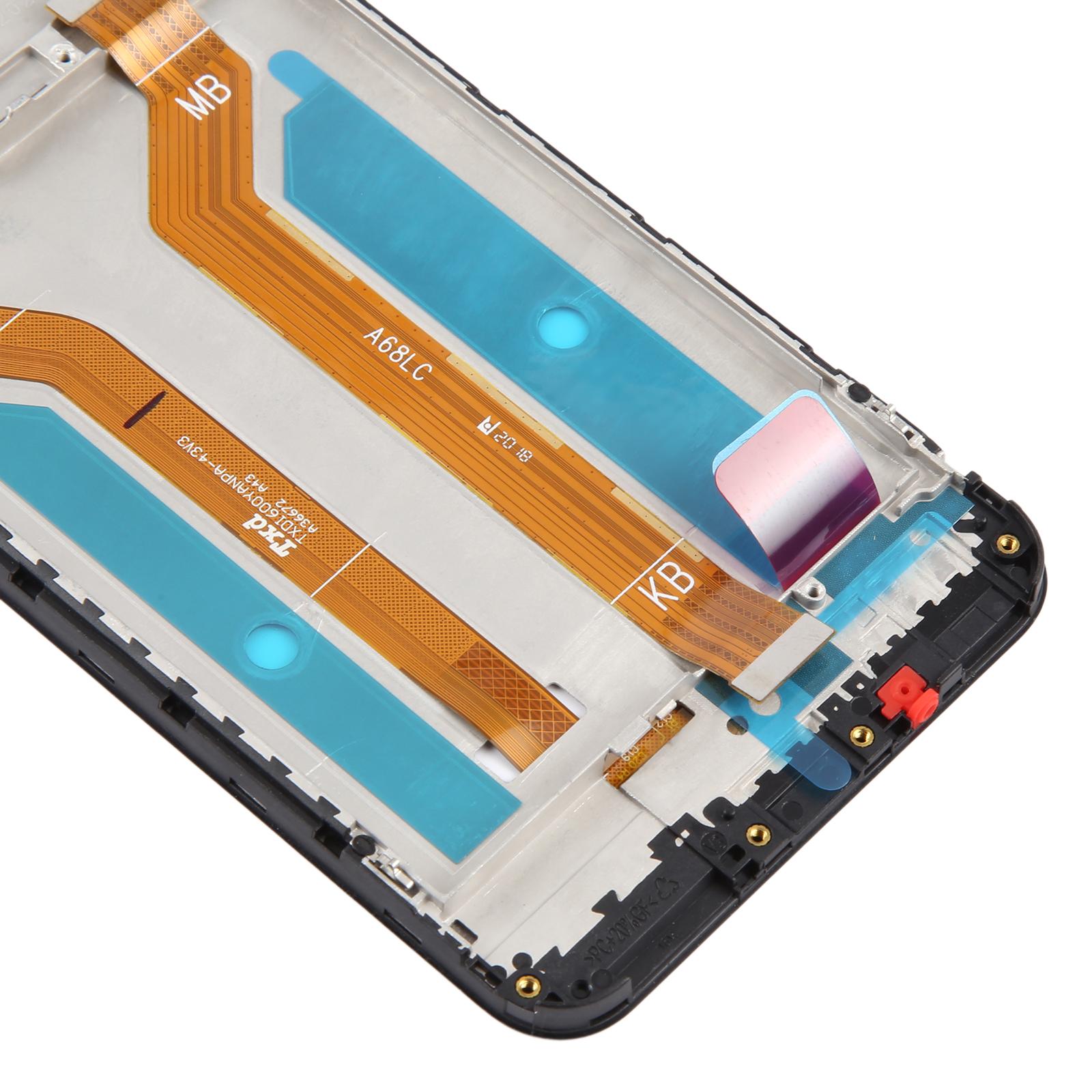 For Asus ZenFone Max Pro M1 ZB601KL ZB602KL LCD Screen Digitizer Full Assembly with Frame  Black