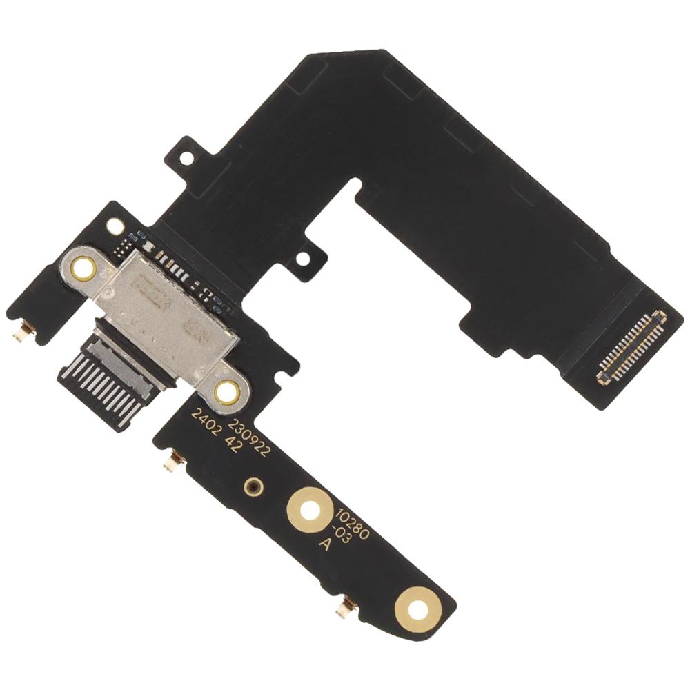 For Google Pixel 9 Pro Fold Charging Port Flex Cable  Black