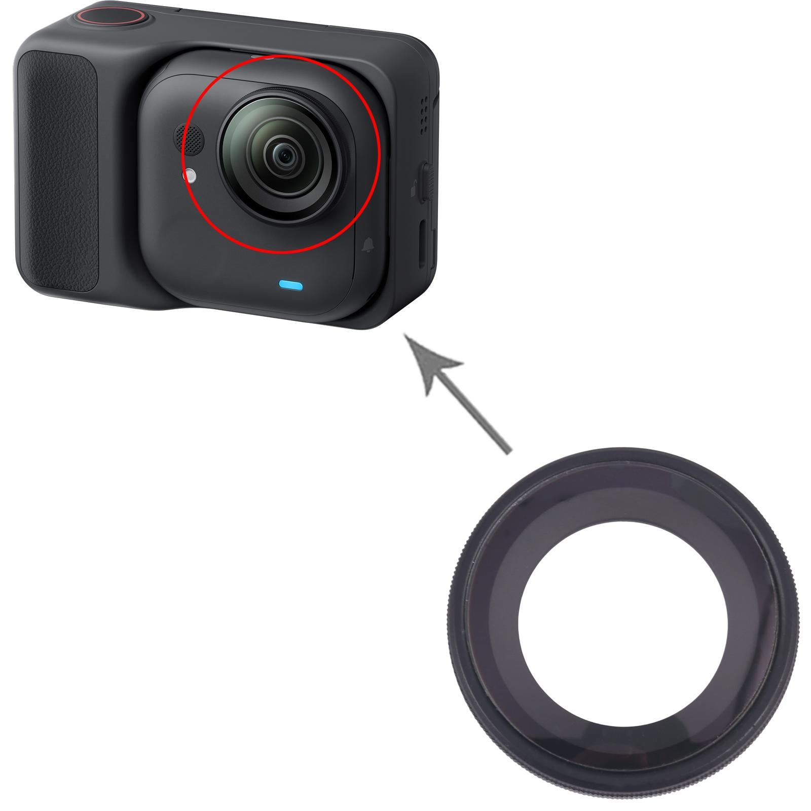 For Insta360 GO Ultra Camera Lens Cover