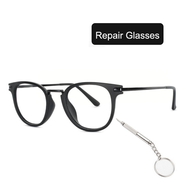 3 in 1 Professional Screwdriver  Cross 1.5, Straight 1.5,Star Nut M2.5 Repair Tool with Keychain for Smart Phone, Watches,Glasses Silver