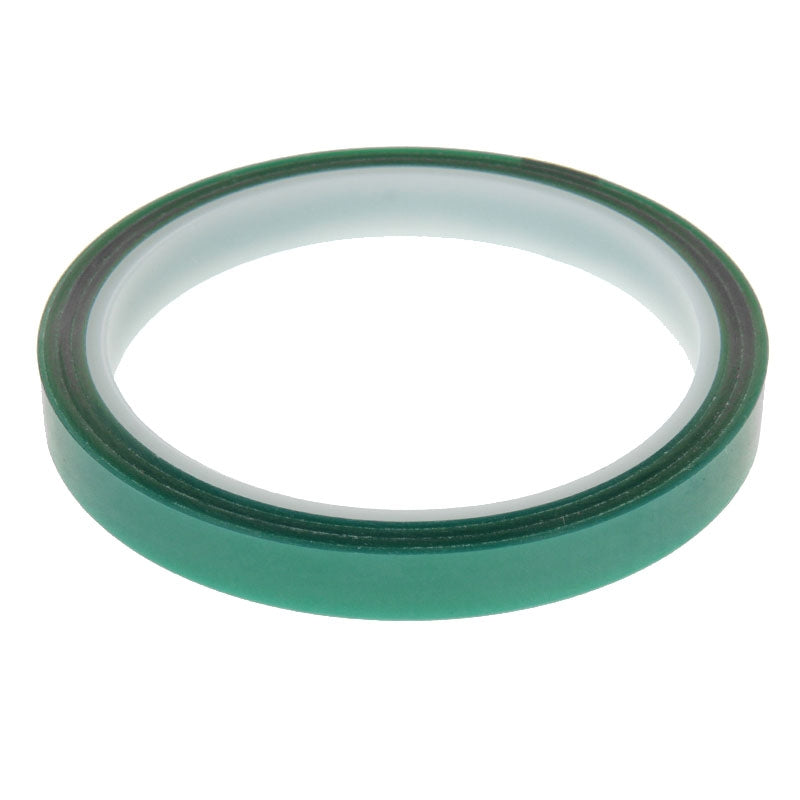 10mm High Temperature Resistant Green Powder Coating Masking Tape, Length: 33m