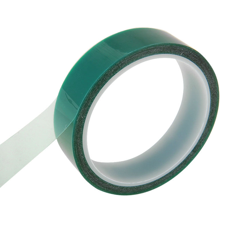24mm High Temperature Resistant Green Powder Coating Masking Tape, Length: 33m