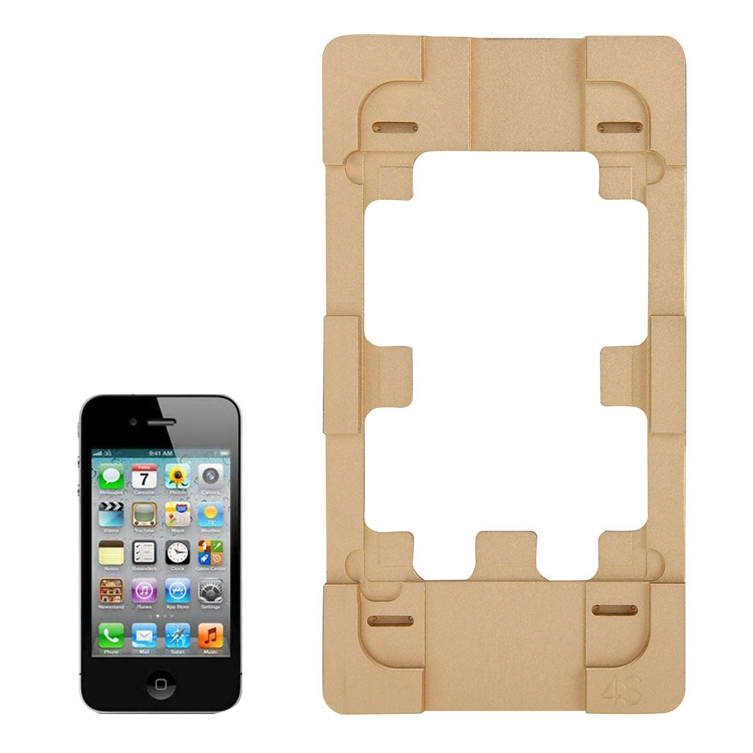 Aluminium Alloy Precision Screen Refurbishment Mould Molds for iPhone 4 & 4S LCD and Touch Panel