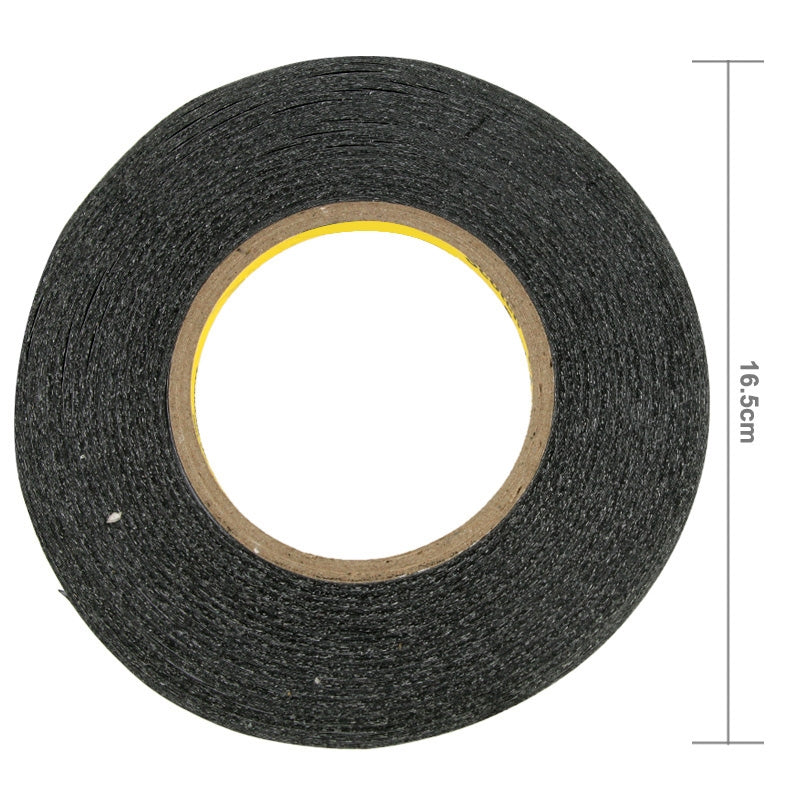 2mm Double Sided Adhesive Sticker Tape for iPhone / Samsung / HTC Mobile Phone Touch Panel Repair, Length: 50m Black