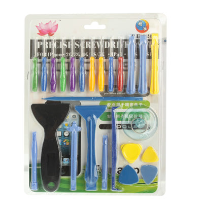 26 in 1  Versatile Screwdrivers + Opening Tools Professional Disassembly Repairing Tool for Mobile Phones