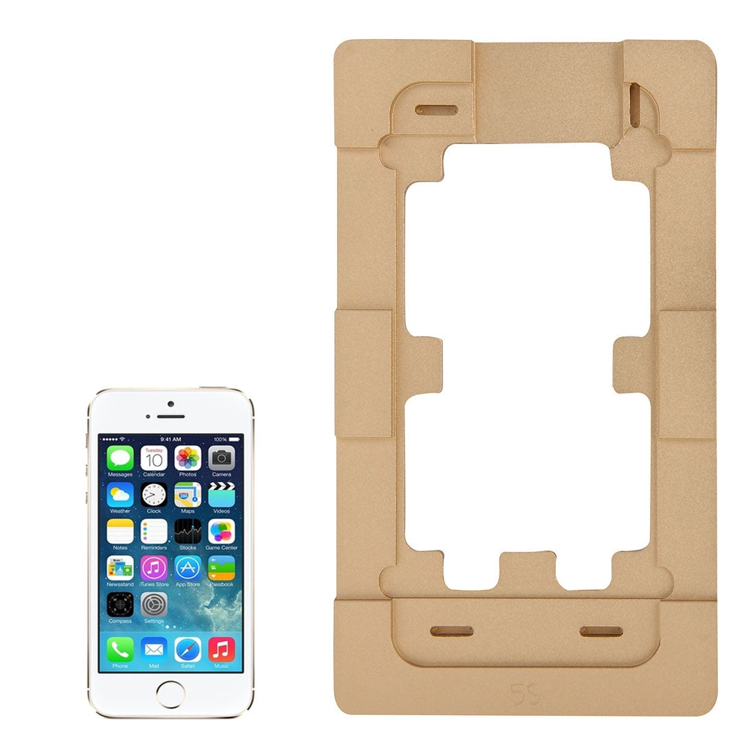 Aluminium Alloy Precision Screen Refurbishment Mould Molds for iPhone 5 & 5S LCD and Touch Panel