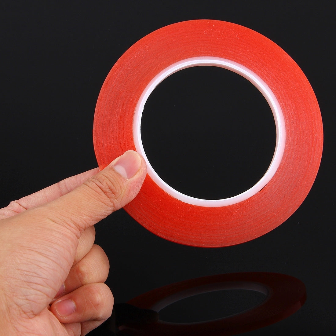 5mm Width Double Sided Adhesive Sticker Tape for iPhone / Samsung / HTC Mobile Phone Touch Panel Repair, Length: 25m Red