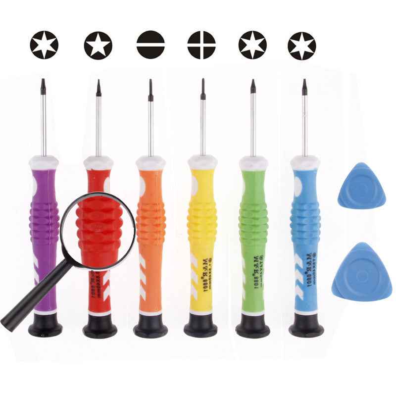 8020, 9 in 1 Demolition Tools Screwdrivers Sets for Apple iPhone / Blackberry Universal Other Mobile Phone