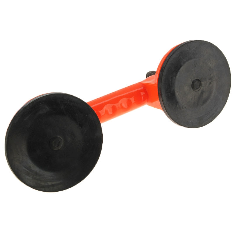 Double Suction Cup Dent Puller Glass Handle Repair Tool for PC / Lap / iMac / LCD TV, Diameter: 11.5cm