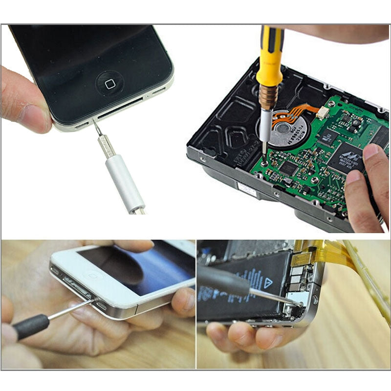 16 in 1 Multi-bits Interchangeable Screwdriver Repair Tool Set for iPhone 6 & 6S / iPhone 5 & 5S / Mobile Phone