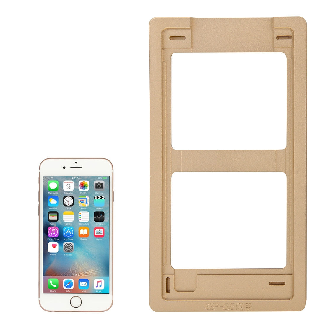 Aluminium Alloy Precision Screen Refurbishment Mould Molds for iPhone 6s Plus LCD and Touch Panel