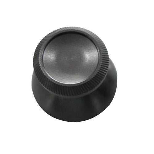 2 PCS Aluminium Humbsticks Thumb Joysticks 3D Cap Shell Mushroom Caps for PS4 Black