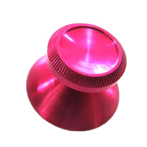 2 PCS Aluminium Humbsticks Thumb Joysticks 3D Cap Shell Mushroom Caps for PS4 Magenta