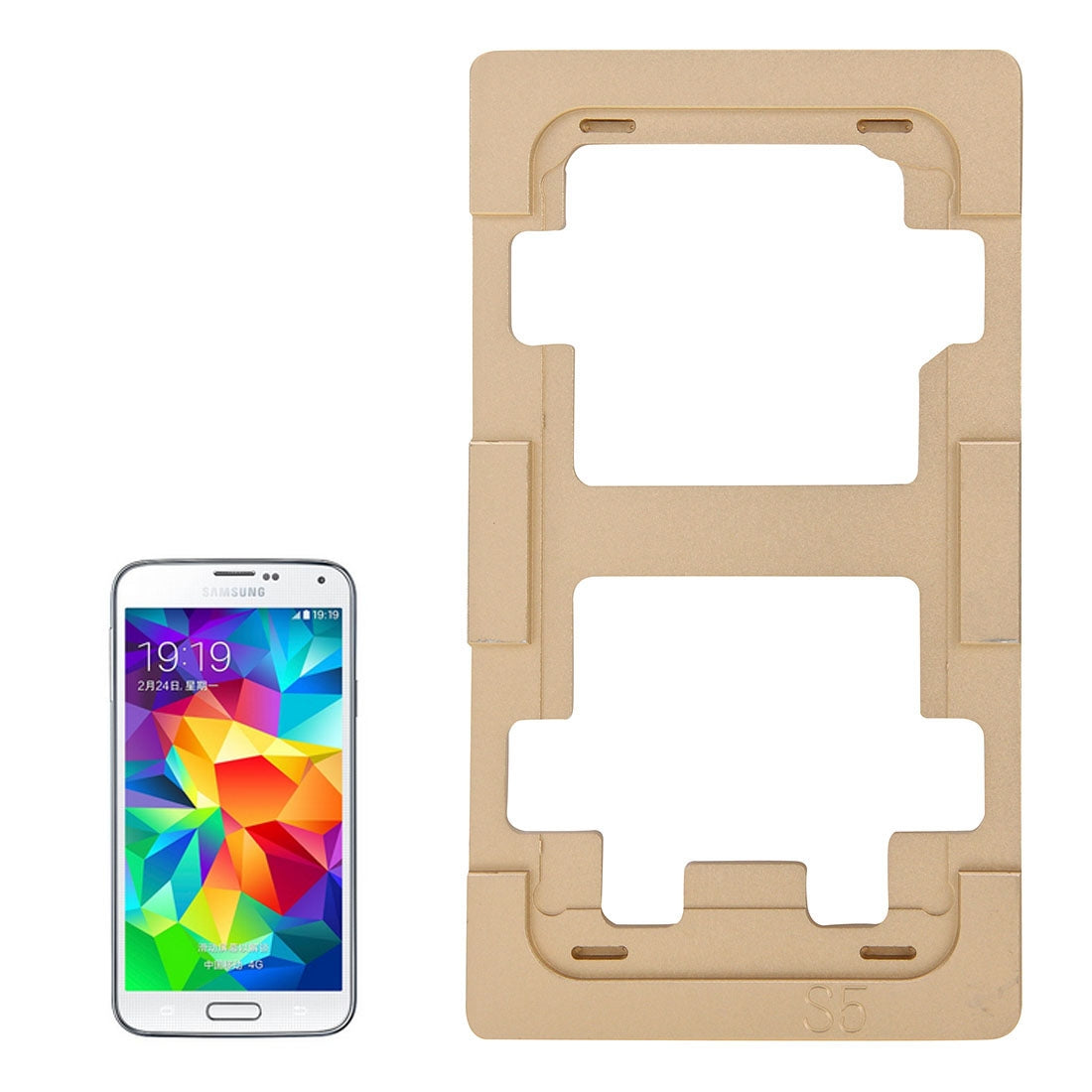 Aluminium Alloy Precision Screen Refurbishment Mould Molds for Galaxy S5 LCD and Touch Panel