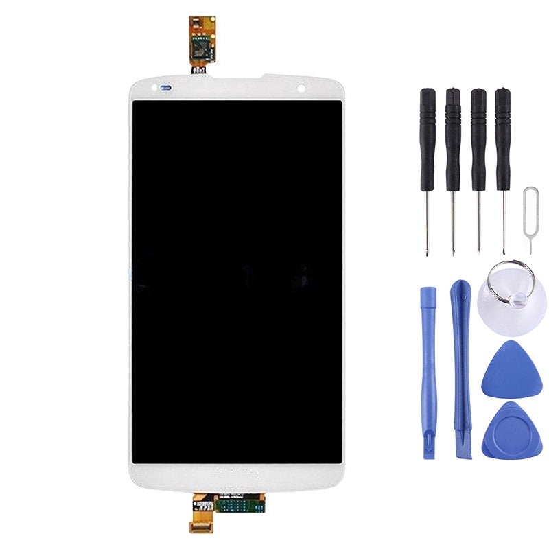 2 in 1 for LG Optimus G Pro 2 / F350 / D838  LCD + Touch Panel Digitizer Assembly White