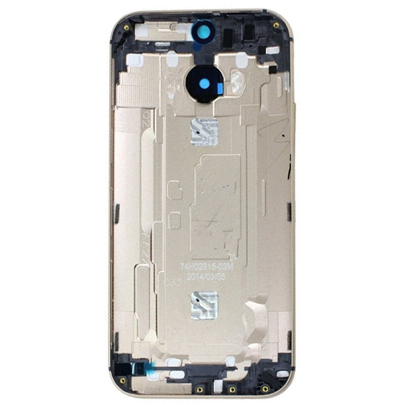 Back Housing Cover for HTC One M8 Gold