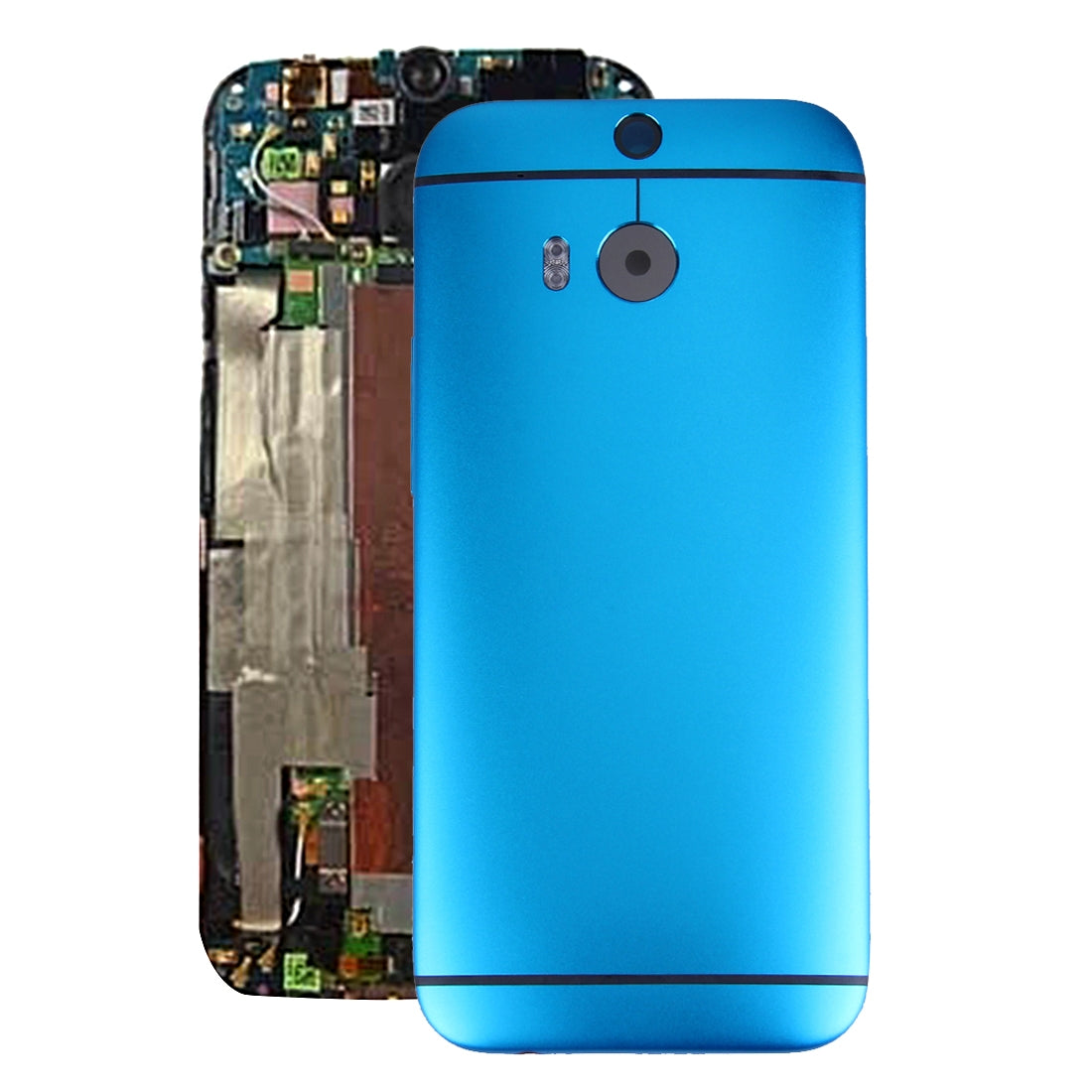 Back Housing Cover for HTC One M8 Blue
