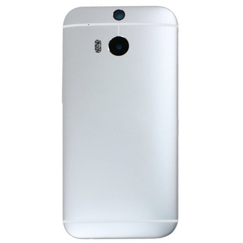 Back Housing Cover for HTC One M8 Silver
