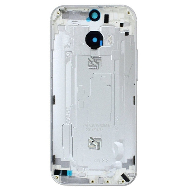 Back Housing Cover for HTC One M8 Silver
