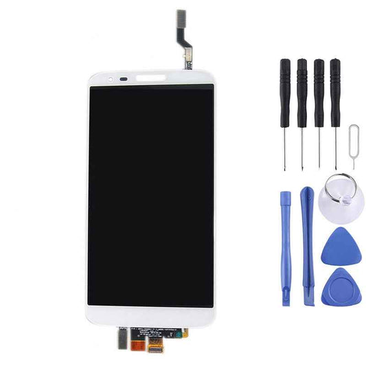 2 in 1 for LG G2 / D800 D801 D803 F320  LCD + Touch Pad Digitizer Assembly White