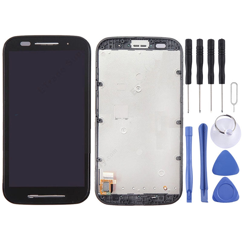 3 in 1  LCD + Frame + Touch Pad Digitizer Assembly for Motorola Moto E XT1021 / XT1022 / XT1025
