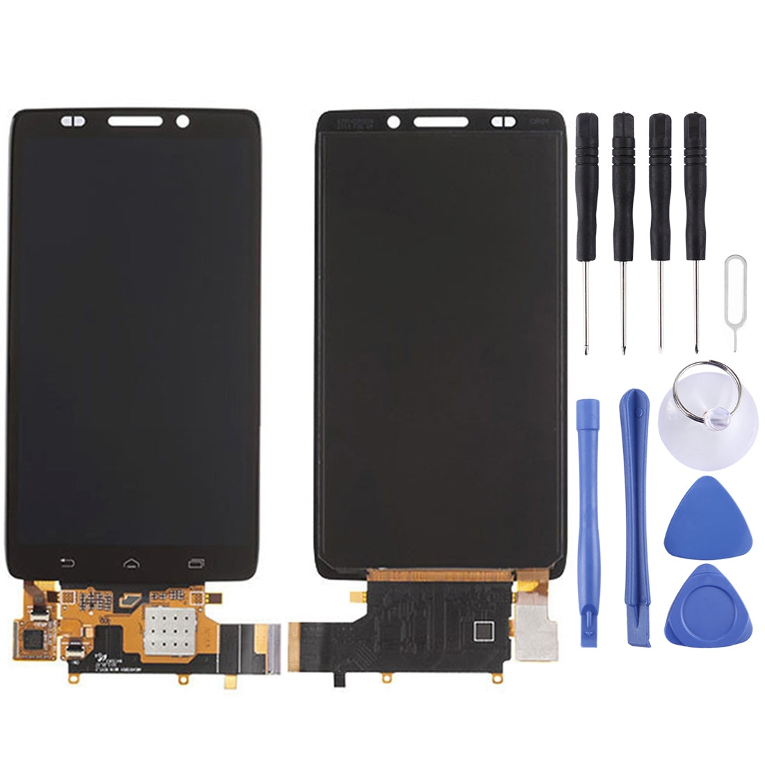 2 in 1  LCD + Touch Pad Digitizer Assembly for Motorola Droid Ultra / XT1080 Black