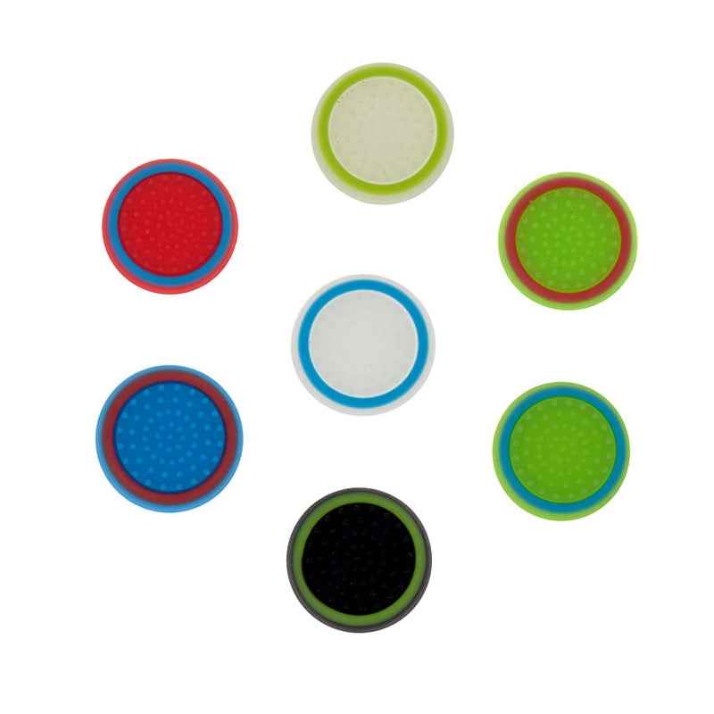 7 PCS Silicone Thumb Stick Cap Joystick Grip Cover for XBOX One / Sony PS4 / PS3
