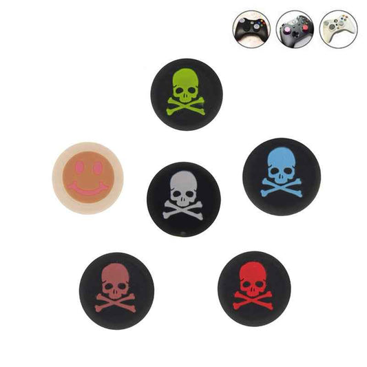 6 PCS Silicone Thumb Stick Cap Joystick Grip Cover for XBOX One / Sony PS4 / PS3