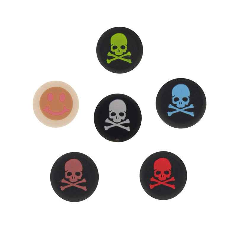 6 PCS Silicone Thumb Stick Cap Joystick Grip Cover for XBOX One / Sony PS4 / PS3
