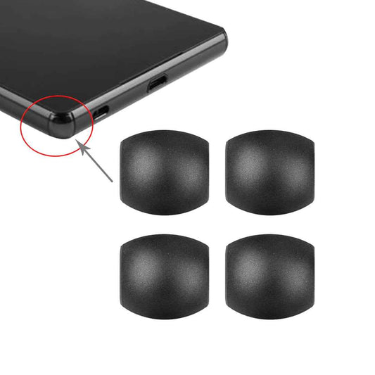 4 PCS Front Bezel Edge  for Sony Xperia Z3 Black
