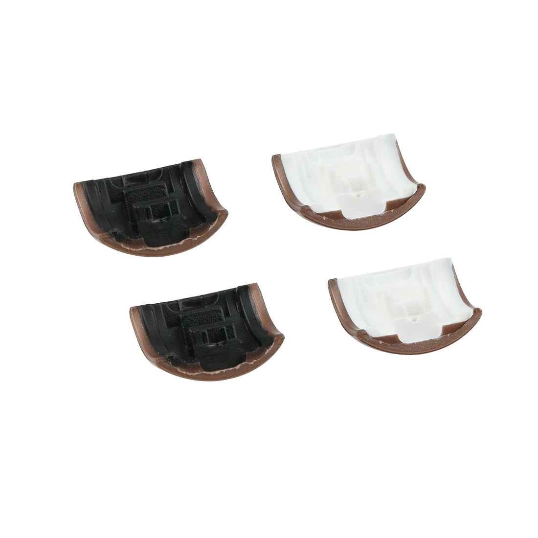 4 PCS Front Bezel Edge  for Sony Xperia Z3 Coffee