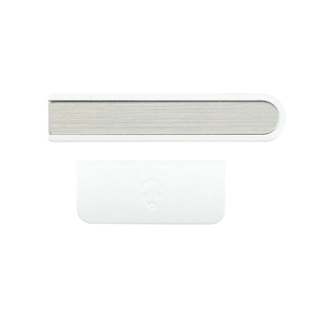 Earphone Button & Volume Button  for Sony Xperia ZR / M36h Silver