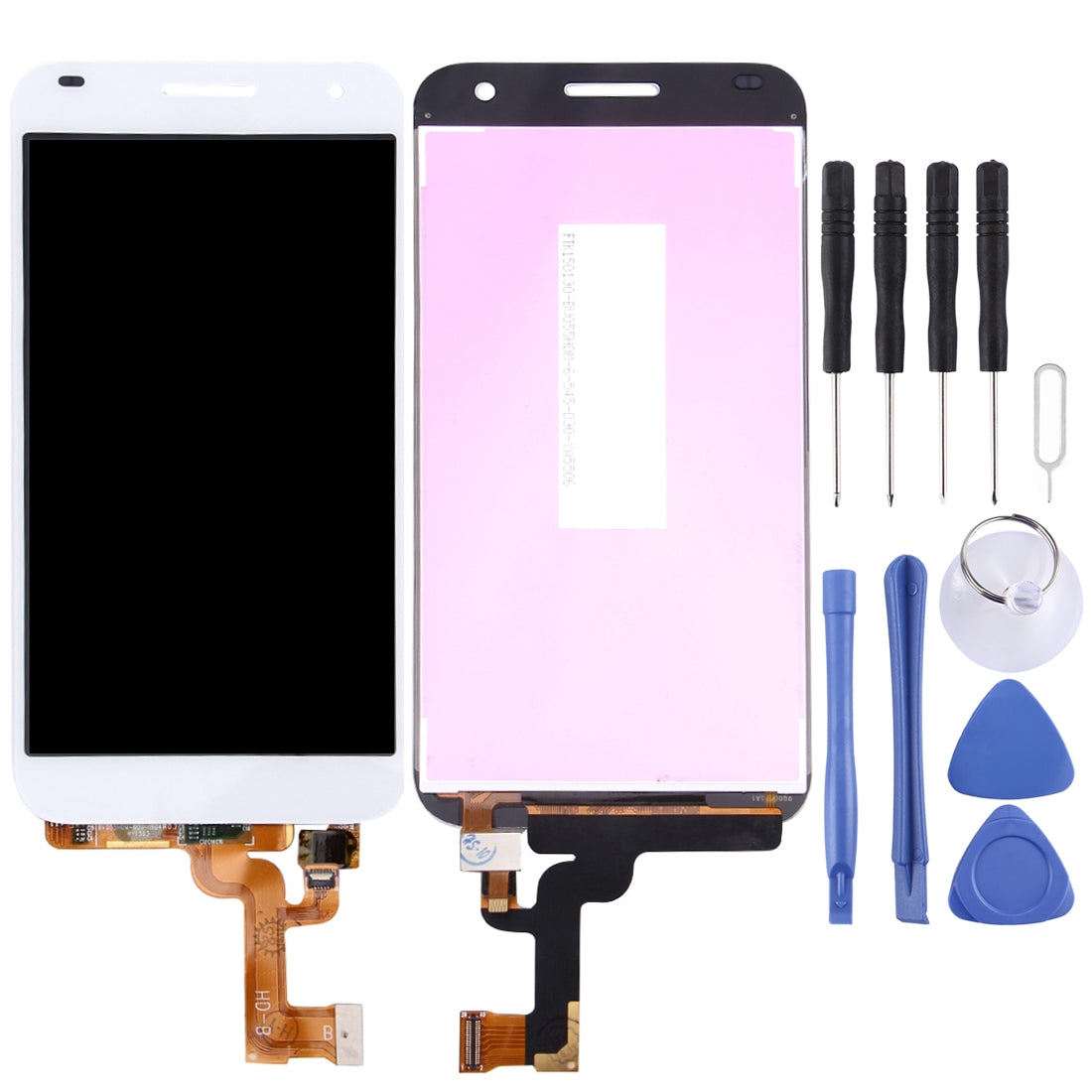 2 in 1 for Huawei Ascend G7  LCD + Touch Pad Digitizer Assembly White