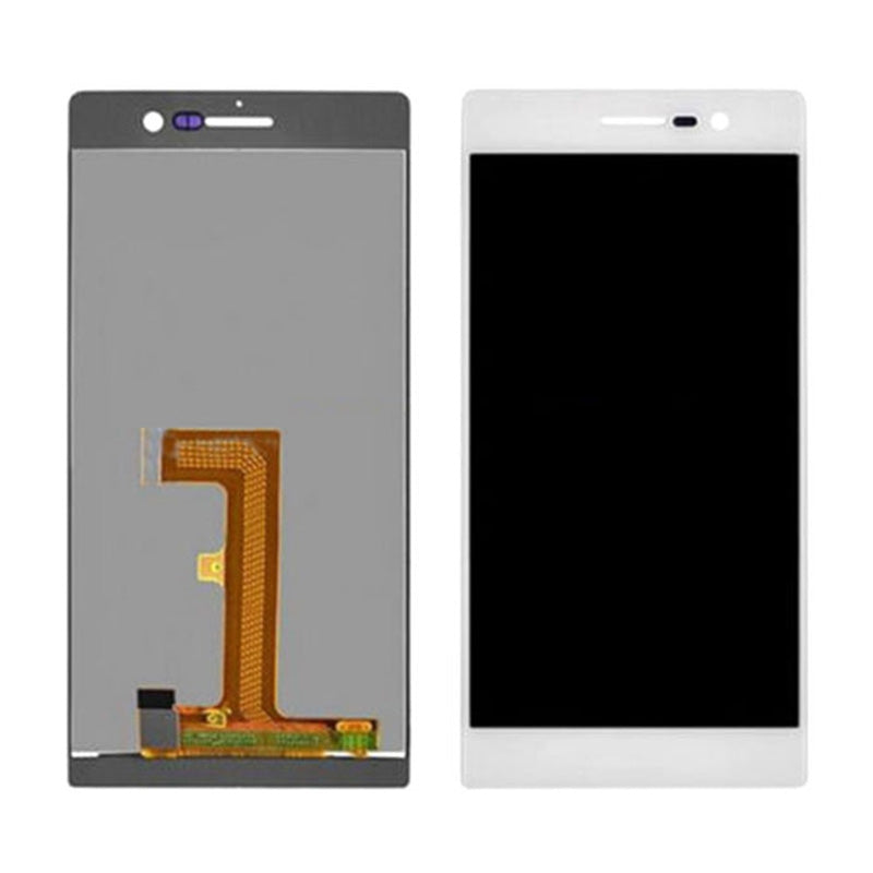 2 in 1 for Huawei Ascend P7  LCD + Touch Pad Digitizer Assembly White