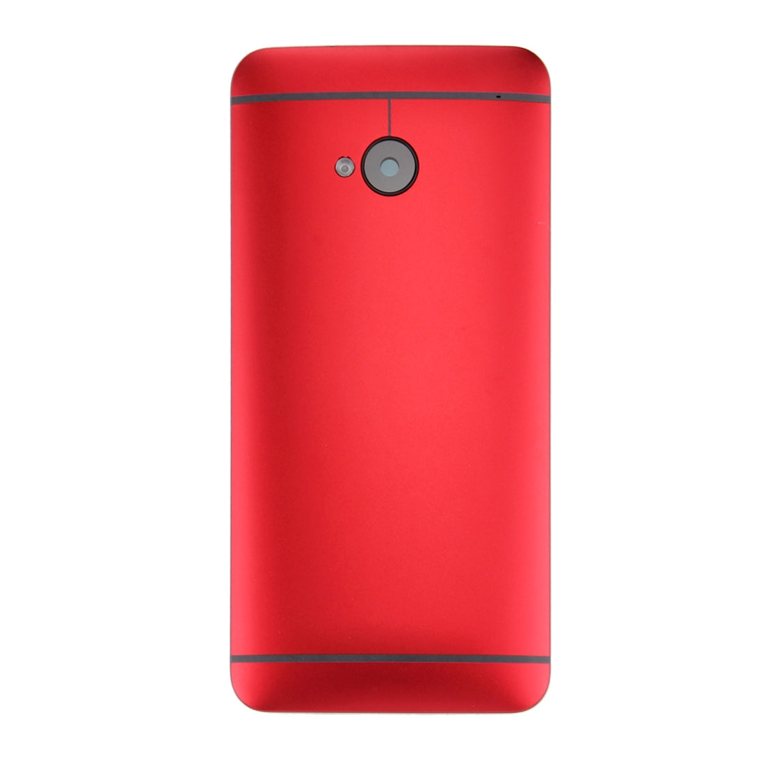 Back Housing Cover for HTC One M7 / 801e Red