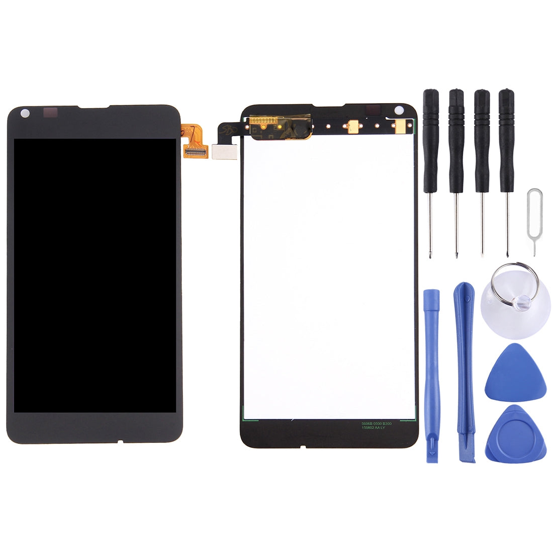 2 in 1  LCD + Touch Pad Digitizer Assembly for MicroLumia 640