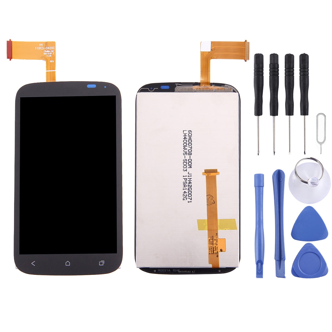2 in 1 for HTC Desire X  LCD + Touch Pad Screen Digitizer Assembly