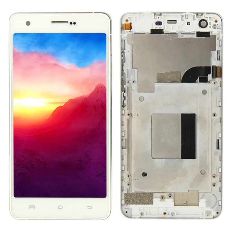 3 in 1  LCD  + Frame + Touch Pad Digitizer Assembly for S-MPH-5069 White